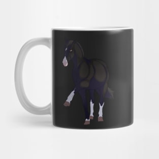 Black Horse Mug